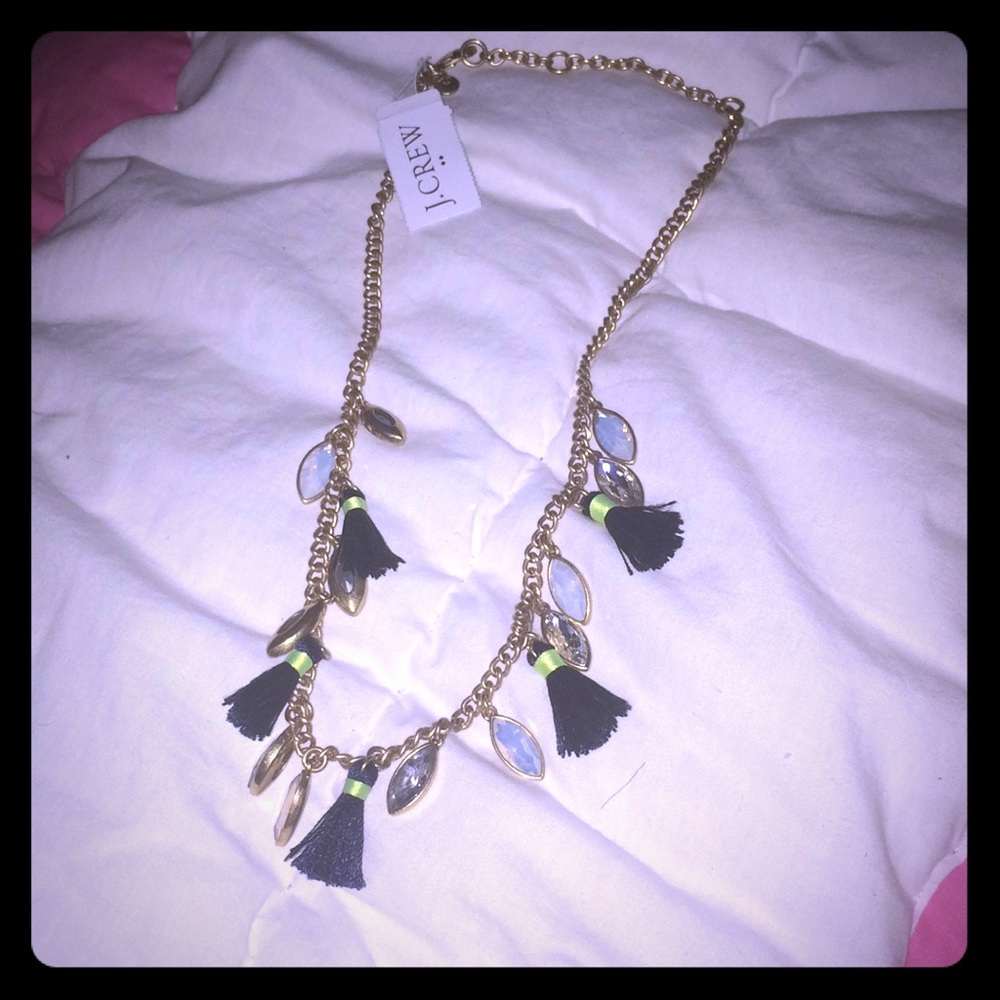 J. Crew Factory Tassel Necklace NWT